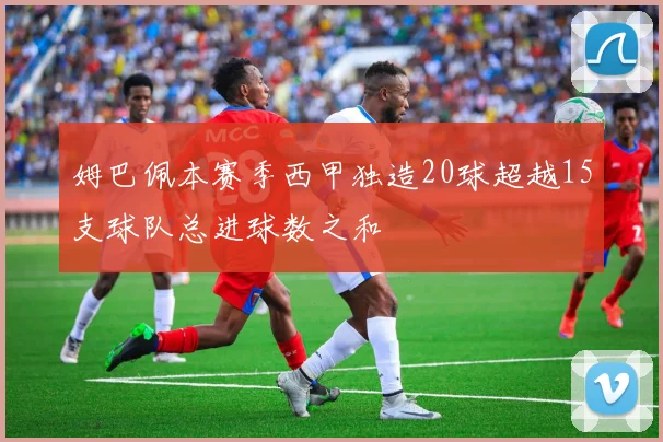 姆巴佩本赛季西甲独造20球超越15支球队总进球数之和